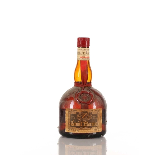 558 - A bottle of 1960 Armagnac de Montal, together with five bottles of D.O.M. Benedictine, two bottles o... 