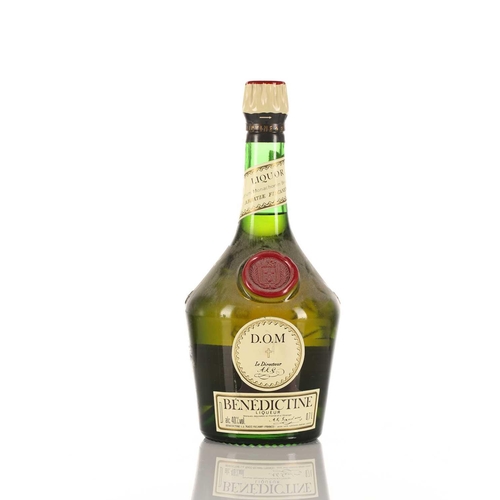 558 - A bottle of 1960 Armagnac de Montal, together with five bottles of D.O.M. Benedictine, two bottles o... 