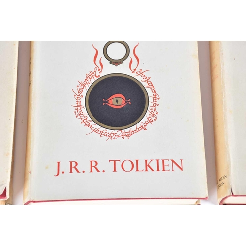 562 - Tolkein, J.R.R. Lord of the Rings Trilogy The Fellowship of the Ring (8th imp 1959), The Two Towers ... 