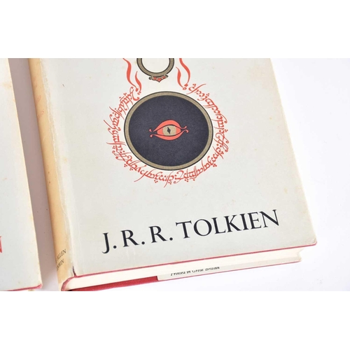 562 - Tolkein, J.R.R. Lord of the Rings Trilogy The Fellowship of the Ring (8th imp 1959), The Two Towers ... 