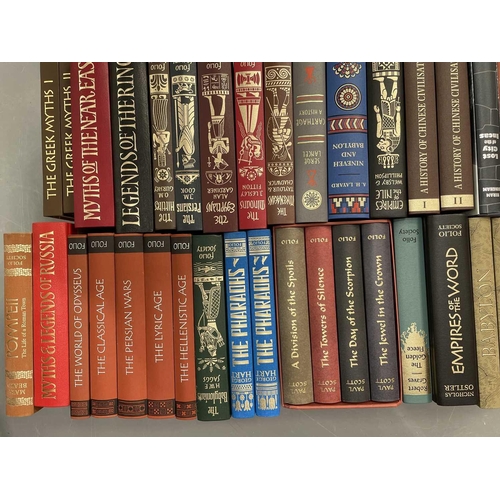 586 - A quantity of Folio Society books, largely of Classical world interest, 39 volumes