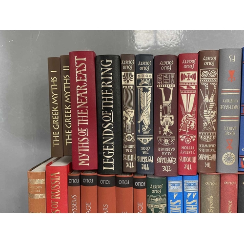 586 - A quantity of Folio Society books, largely of Classical world interest, 39 volumes