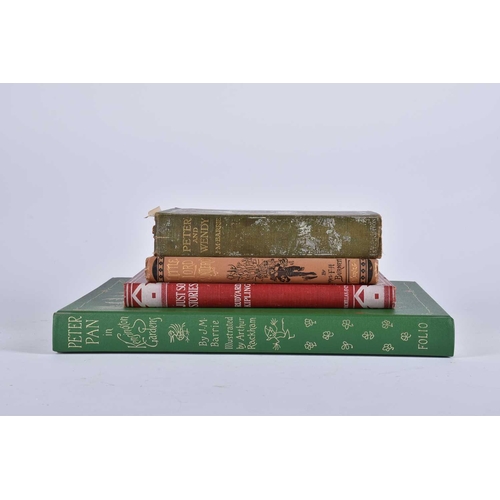 588 - Four books, Little Lord Faunteroy, Peter & Wendy by J.M Barrie, Just So Storied by Rudyard Kipling &... 