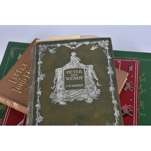 588 - Four books, Little Lord Faunteroy, Peter & Wendy by J.M Barrie, Just So Storied by Rudyard Kipling &... 