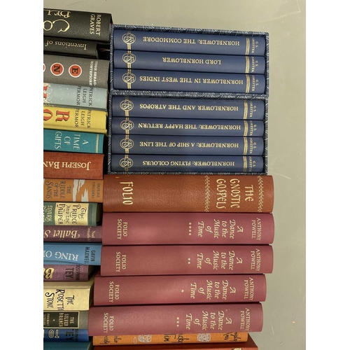 602 - A mixed collection of fiction and non fiction Folio Society books, 68 volumes