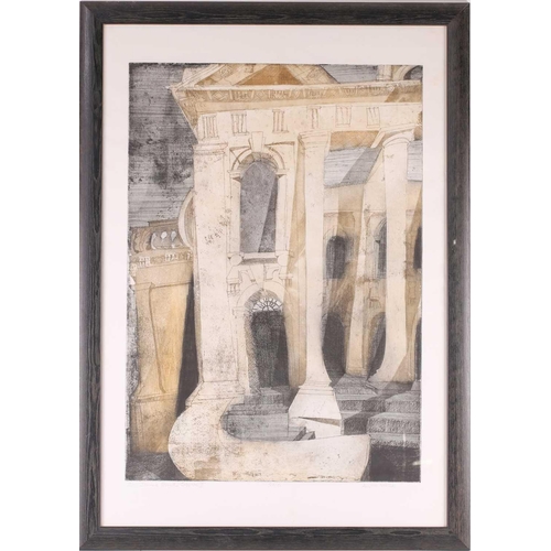 7 - Alison Neville (b.1945), two limited edition signed etchings, 'St Johns Smith Square II' (numbered 2... 