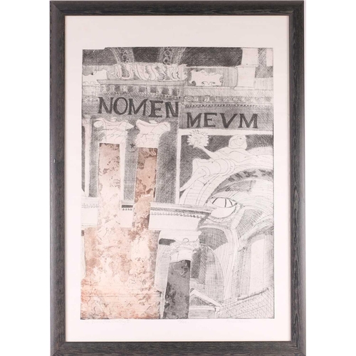 7 - Alison Neville (b.1945), two limited edition signed etchings, 'St Johns Smith Square II' (numbered 2... 