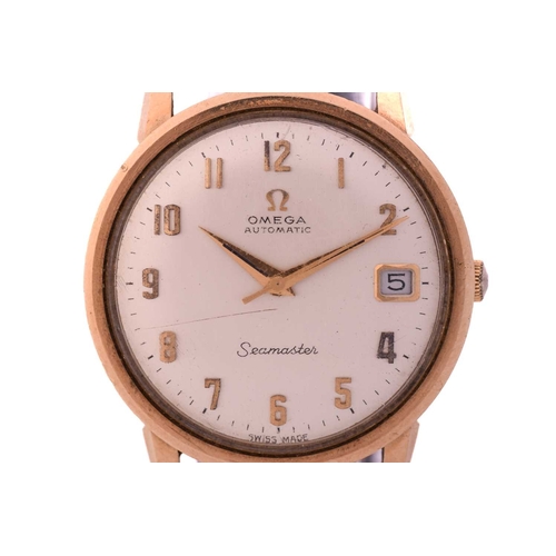291 - A 9ct yellow gold Omega seamster, with an automatic Swiss movement caliber 565, in a 9ct yellow gold... 