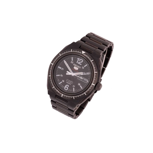 293 - A lot consisting of two watches a Seiko 5 sports automatic watch and a United Colors Of Benetton chr... 