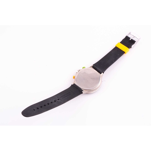 293 - A lot consisting of two watches a Seiko 5 sports automatic watch and a United Colors Of Benetton chr... 