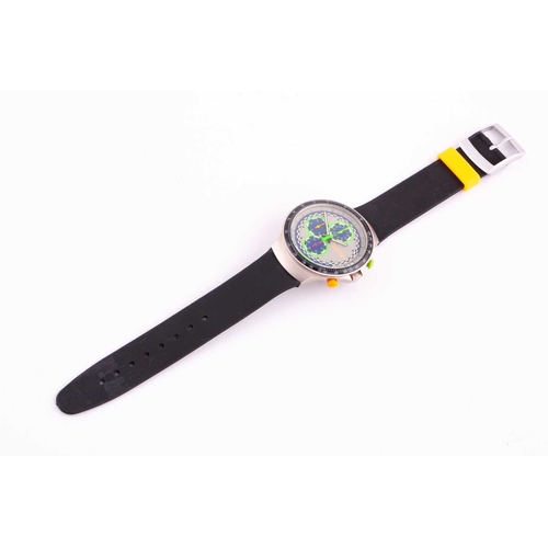 293 - A lot consisting of two watches a Seiko 5 sports automatic watch and a United Colors Of Benetton chr... 