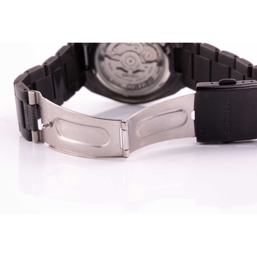 293 - A lot consisting of two watches a Seiko 5 sports automatic watch and a United Colors Of Benetton chr... 