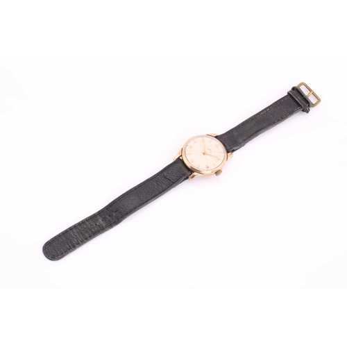 294 - A Smiths De Luxe 9ct gold wrist watch, with a 'Made in London' 17 jewels hand-wound movement in a 9c... 