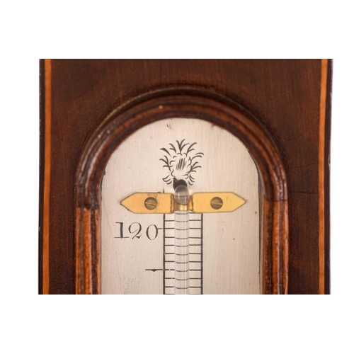 170 - J. Pencia of Aylesbury an early 19th-century four-function mercurial barometer/ thermometer, with le... 