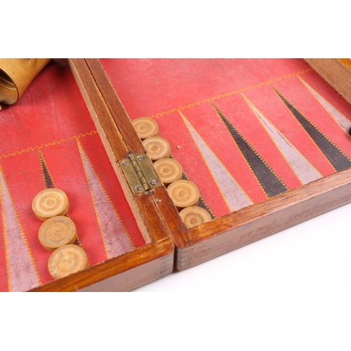 199 - A Chinese early 20th century cased bamboo and bone Mahjong set with tile trays marked for the geogra... 