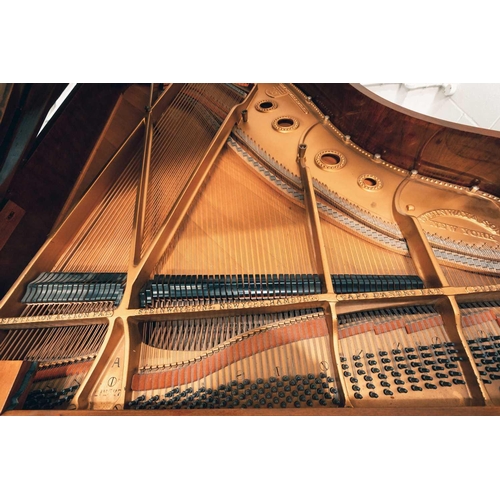 210 - A Steinway of New York baby grand piano No 212527 (1922) with rosewood case. The cast iron inner fra... 