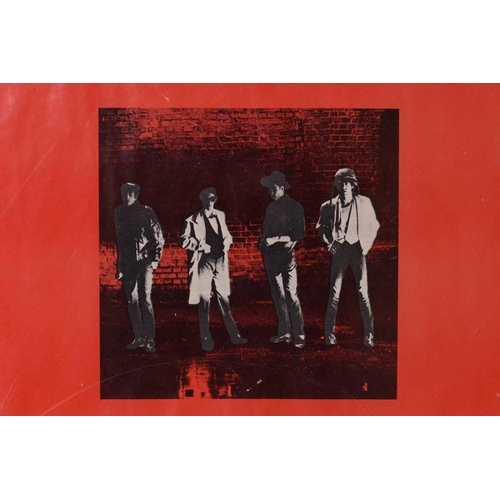 215 - The Clash: an original promotional poster for the 'Sandinista' album, circa 1980, 86 cm x 56.5 cm fr... 