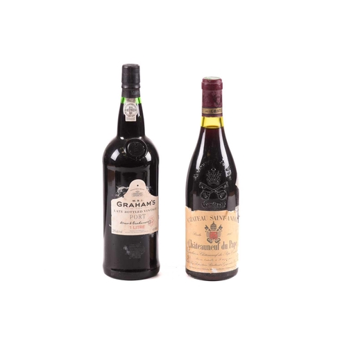 245 - Five bottles of assorted wine, comprising: 1969 Chateau Branaire (x2), 2012 Francis Coppola Pinot No... 