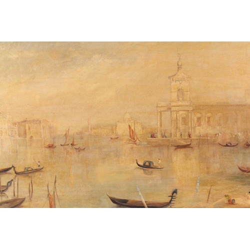 37 - Follower of JMW Turner (1775-1851), a view of Venice, unsigned oil on canvas, late 19th century, 59.... 