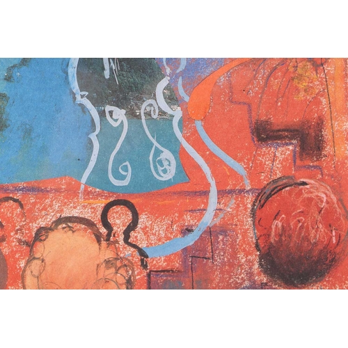 52 - † Jamie Boyd (b.1948), 'Concert with Cellist', limited edition signed abstract print, numbered 35/27... 