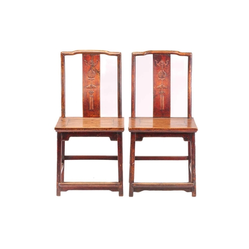 93 - A pair of Chinese walnut (Hetaomu) 