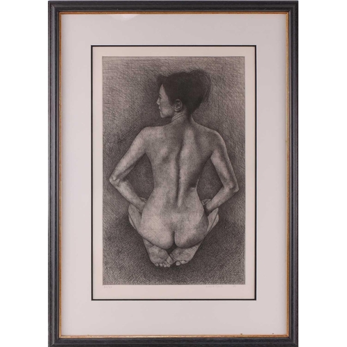 22 - † Mark Clark (b.1959), two etchings, female nudes, the largest an artist proof, signed and dated 200... 