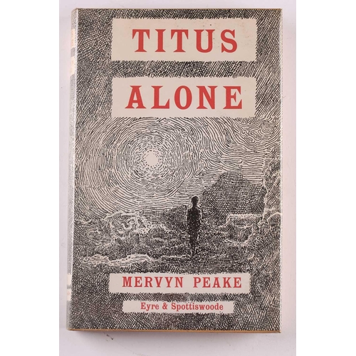 352 - Peake (Mervyn), The Gormenghast Trilogy, 1st editions, London: Eyre & Spottiswoode, 1946-59, 'Titus ... 