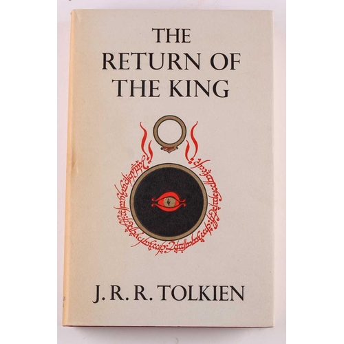 353 - Tolkien (J.R.R.) The Lord of the Rings, 3 volumes in a slip case, George Allen & Unwin Ltd, 'The Fel... 