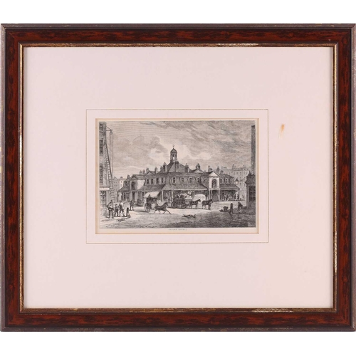 49 - A collection of fourteen black and white book plate etchings of London and its environs, comprising ... 