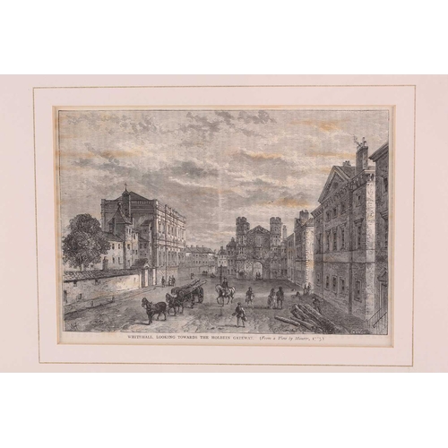 49 - A collection of fourteen black and white book plate etchings of London and its environs, comprising ... 