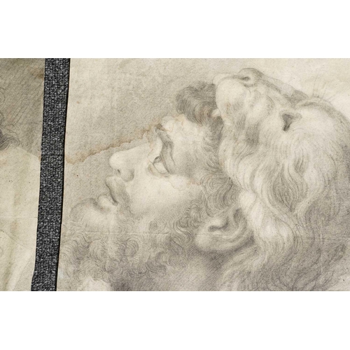 56 - A set of three 18th-century drawings after the old masters, pencil on paper, each 45.5 cm x 32 cm, u... 