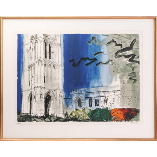 66 - † John Piper (1903–1992), West Walton, a limited edition colour screenprint, No: 43/70, signed and n... 