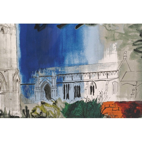 66 - † John Piper (1903–1992), West Walton, a limited edition colour screenprint, No: 43/70, signed and n... 