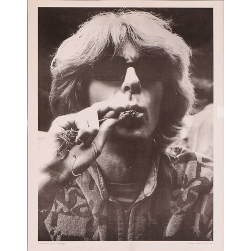 28 - 'Dope: Before and After', an original 1960s counter-culture poster, 69 cm x 58.5 cm, together with a... 