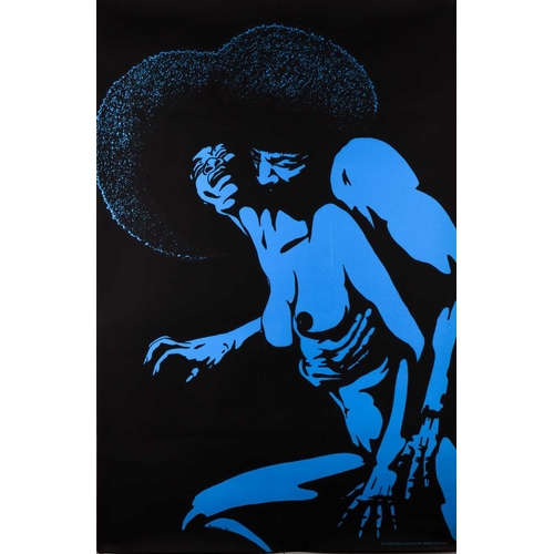 57 - Two original African American interest posters; 'Soulsation', designed by 'Blossom', 1972, printed b... 