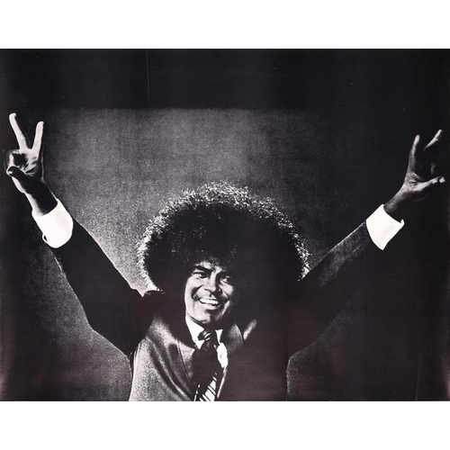 87 - Three original Americian political protest posters: Lyndon B. Johnson, depicting him rolling a cigar... 