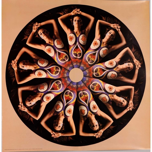 97 - An original psychedelic 1969 promotional poster for 'Grain of Sand Ceiling Piece of the Aleph Sanctu... 