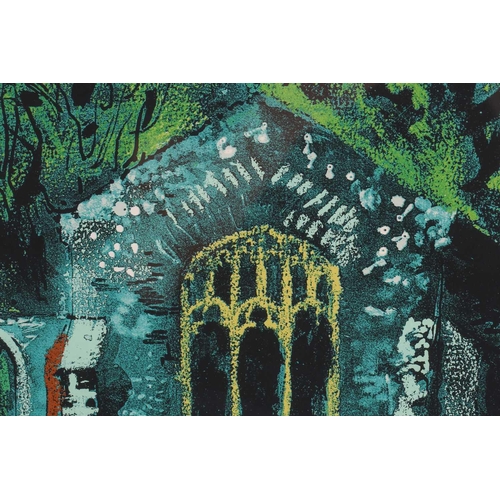 107 - † John Piper (1903-1992), 'Hautbois Church, Norfolk', limited edition screenprint, signed and number... 