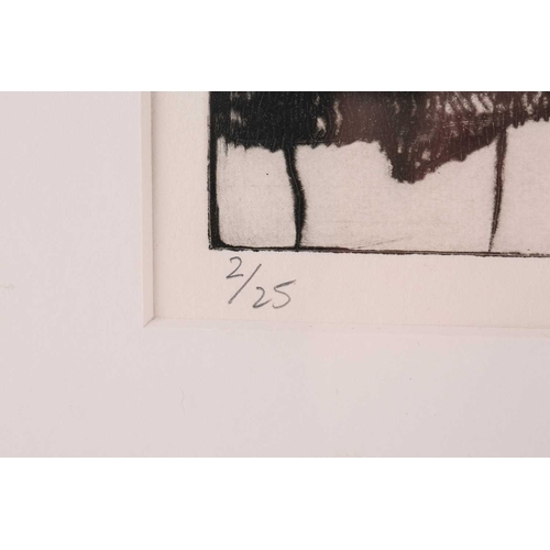 111 - † Anita Klien (b.1960), Australian, 'Dyeing My Hair', drypoint etching, signed dated '98 and numbere... 