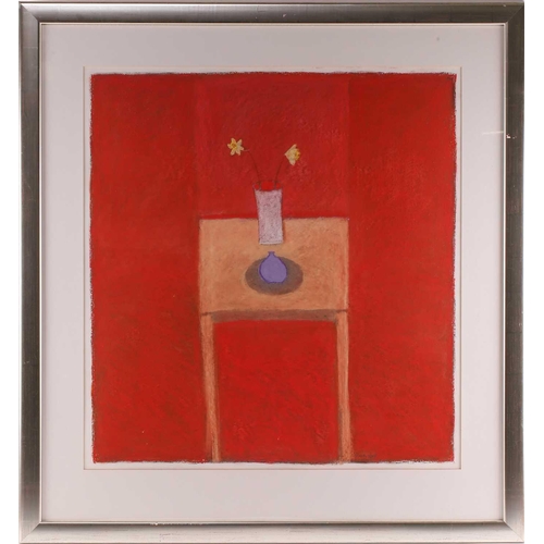 118 - † Mark Leach (1952 2008) British, 'Montalcino', signed and dated '99, pastel, 68 cm x 86 cm, togethe... 