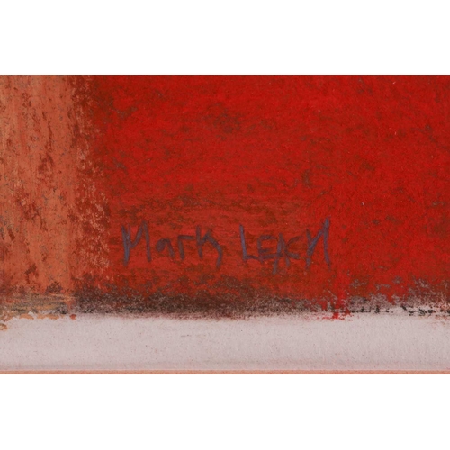 118 - † Mark Leach (1952 2008) British, 'Montalcino', signed and dated '99, pastel, 68 cm x 86 cm, togethe... 