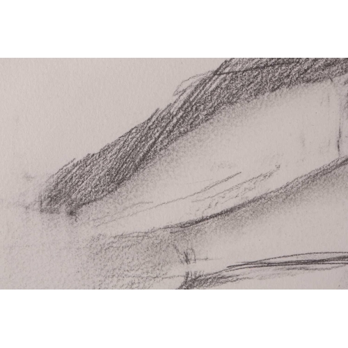 121 - † Nicolas Granger-Taylor (b.1963), 'Reclining Nude', pencil on paper, 30.5 cm x 45 cm, together with... 