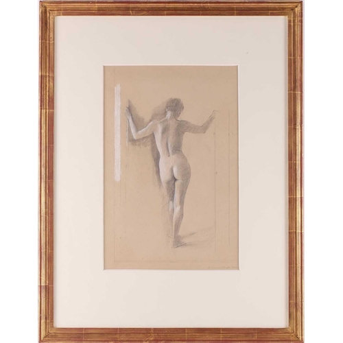 121 - † Nicolas Granger-Taylor (b.1963), 'Reclining Nude', pencil on paper, 30.5 cm x 45 cm, together with... 