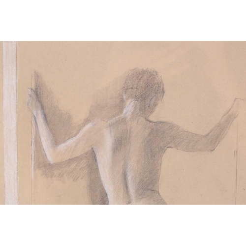 121 - † Nicolas Granger-Taylor (b.1963), 'Reclining Nude', pencil on paper, 30.5 cm x 45 cm, together with... 