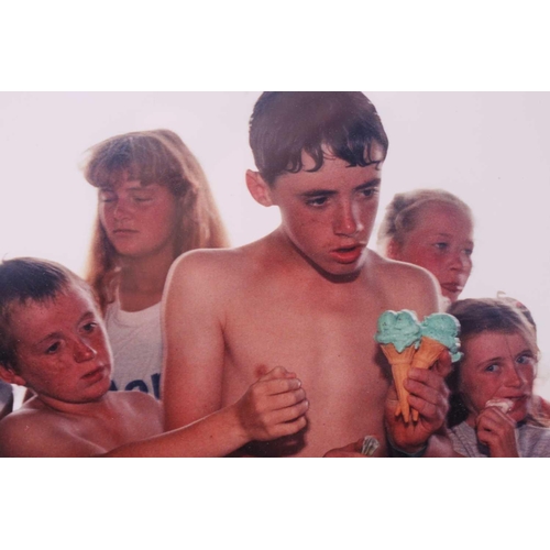 123 - † Martin Parr (b.1952), Untitled (Girl Serving Ice Cream), 1983-1985, archival pigment print, printe... 