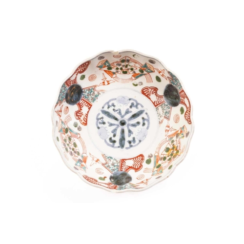 177 - A collection of Japanese Imari pattern porcelain, mostly 19th century, comprising nine boat shape si... 