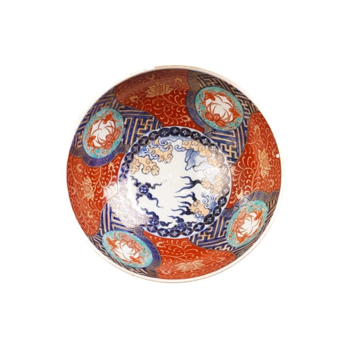 177 - A collection of Japanese Imari pattern porcelain, mostly 19th century, comprising nine boat shape si... 