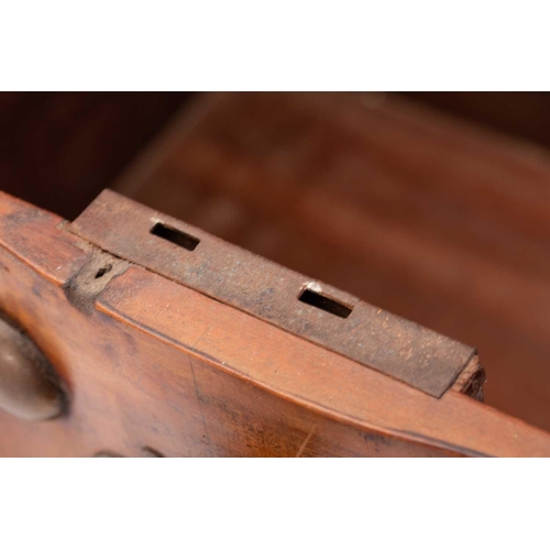 306 - A Dutch colonial Sri Lankan block fronted teak and ebony chest, late 19th/ early 20th century, with ... 