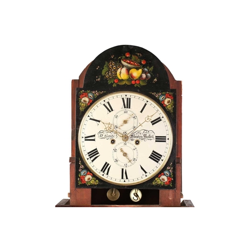 358 - D. Gaite, Shepton Mallet, an early 19th century mahogany eight day longcase clock, with brass ball f... 