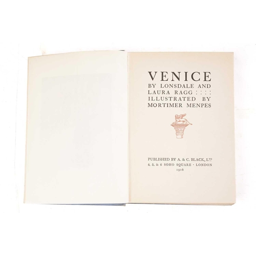 368 - Menpes, Mortimer: The People of India, War Impressions, Durbar, India, Venice, World's Children, Bri... 